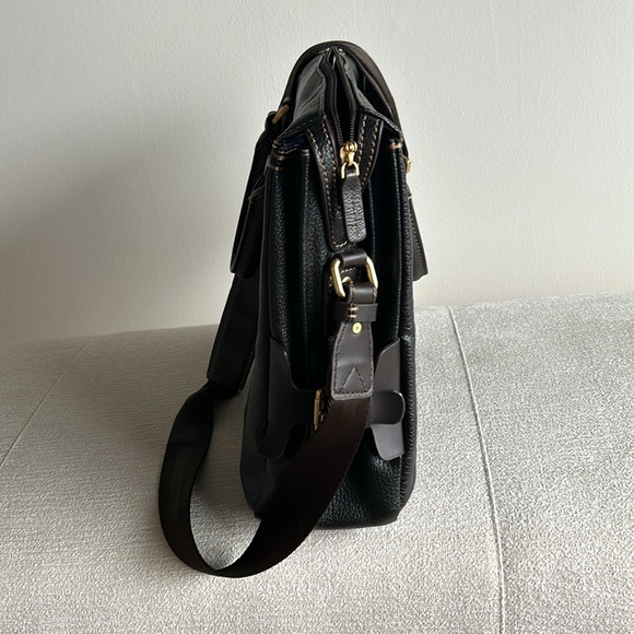 Brooks Brothers Leather Briefcase - Picture 3 of 7